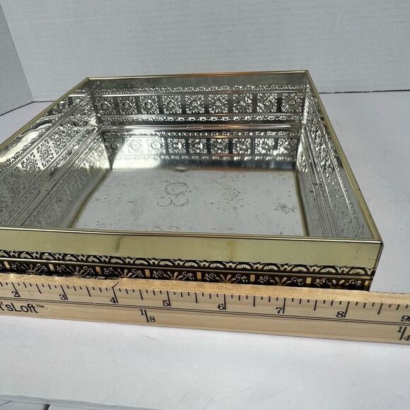 Vintage Decorative Tin Boxes Made in Western Germany Victorian - Picture 10 of 13